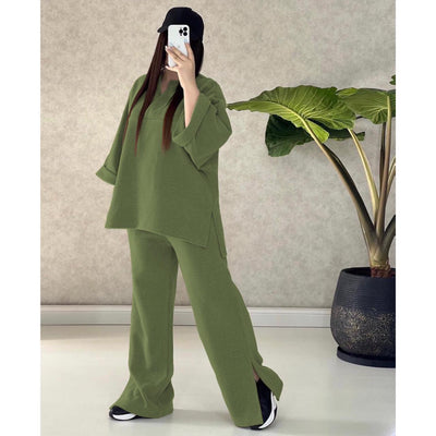 FEMALE WINTER BOTTOM CUT STYLE TRACK SUIT